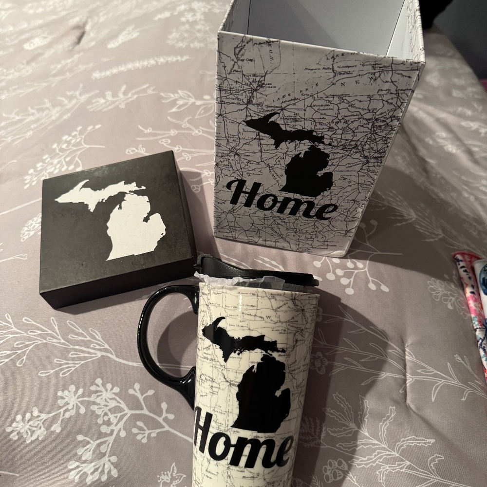 Michigan Travel Mug Gift Set